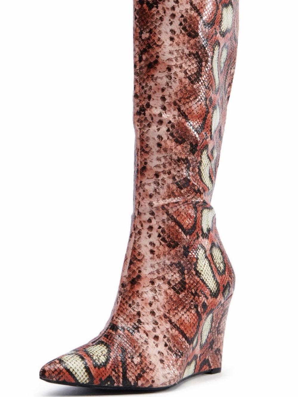 Azalea Wang Peanuts Snake Boots